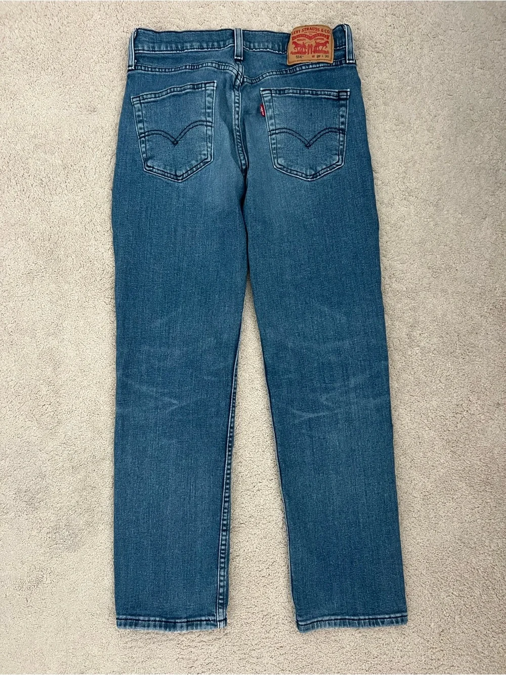 Levi's Men's Medium Blue Straight Jeans